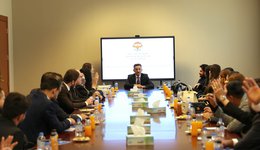 Kurdistan Region Presidency Receives Political Science Students from Nawroz University