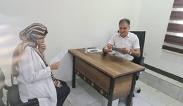 هاریكارێ سەرۆكێ زانكۆیێ وەكو ئەندامێ لیژنەیێ پشكداری د ئەزموونەكێدا كر
