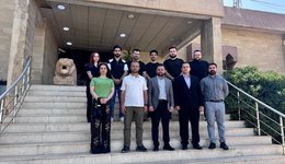 Nawroz University Students Conduct Scientific Visit to the Directorate of Antiquities and Culture in Duhok